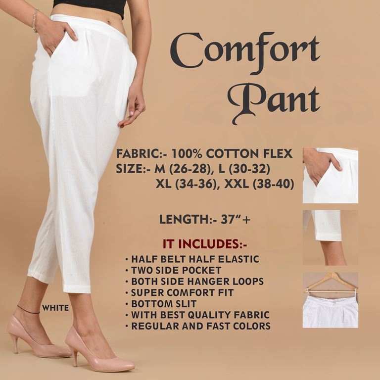 pure cotton pants for women by piroki jaipur