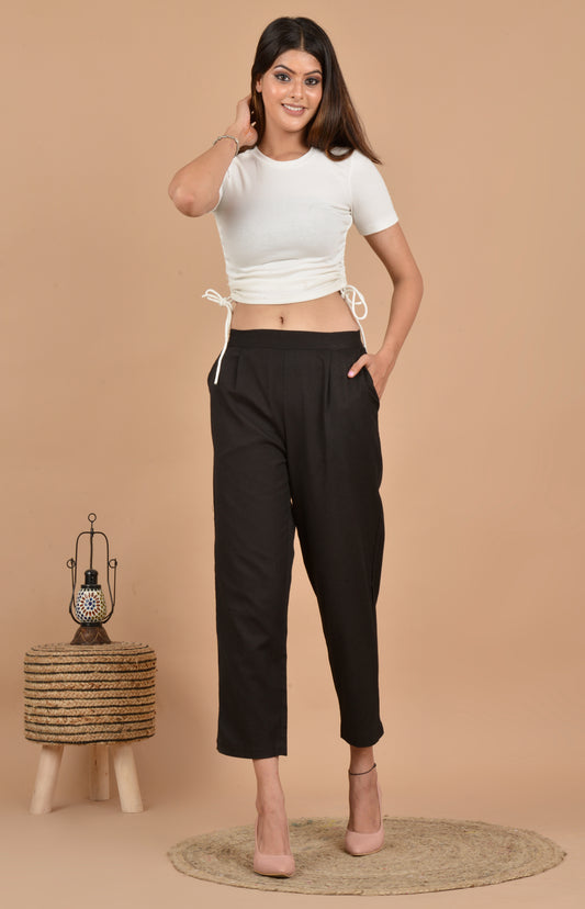 pure cotton pants for women by piroki jaipur