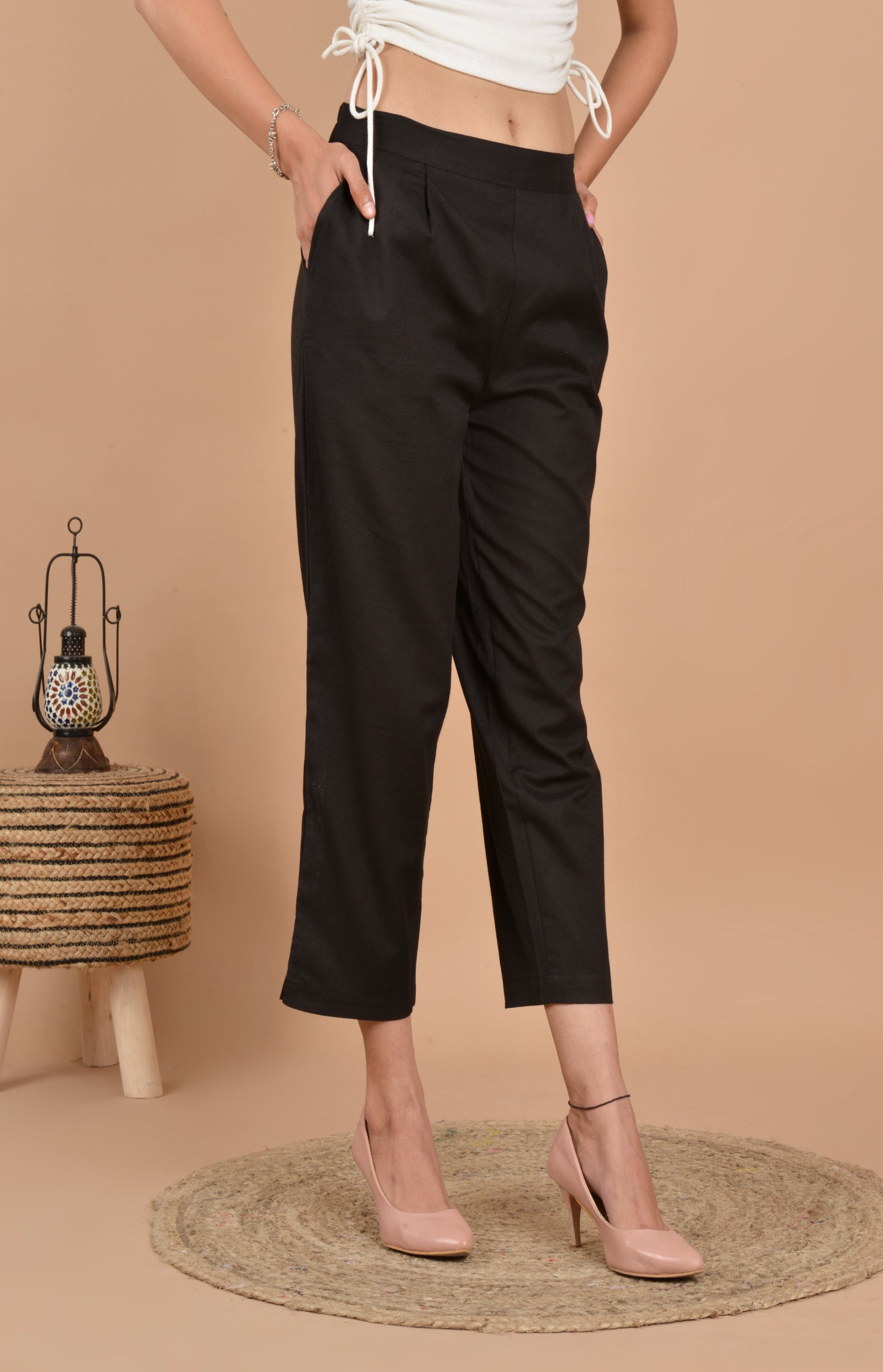 pure cotton pants for women by piroki jaipur