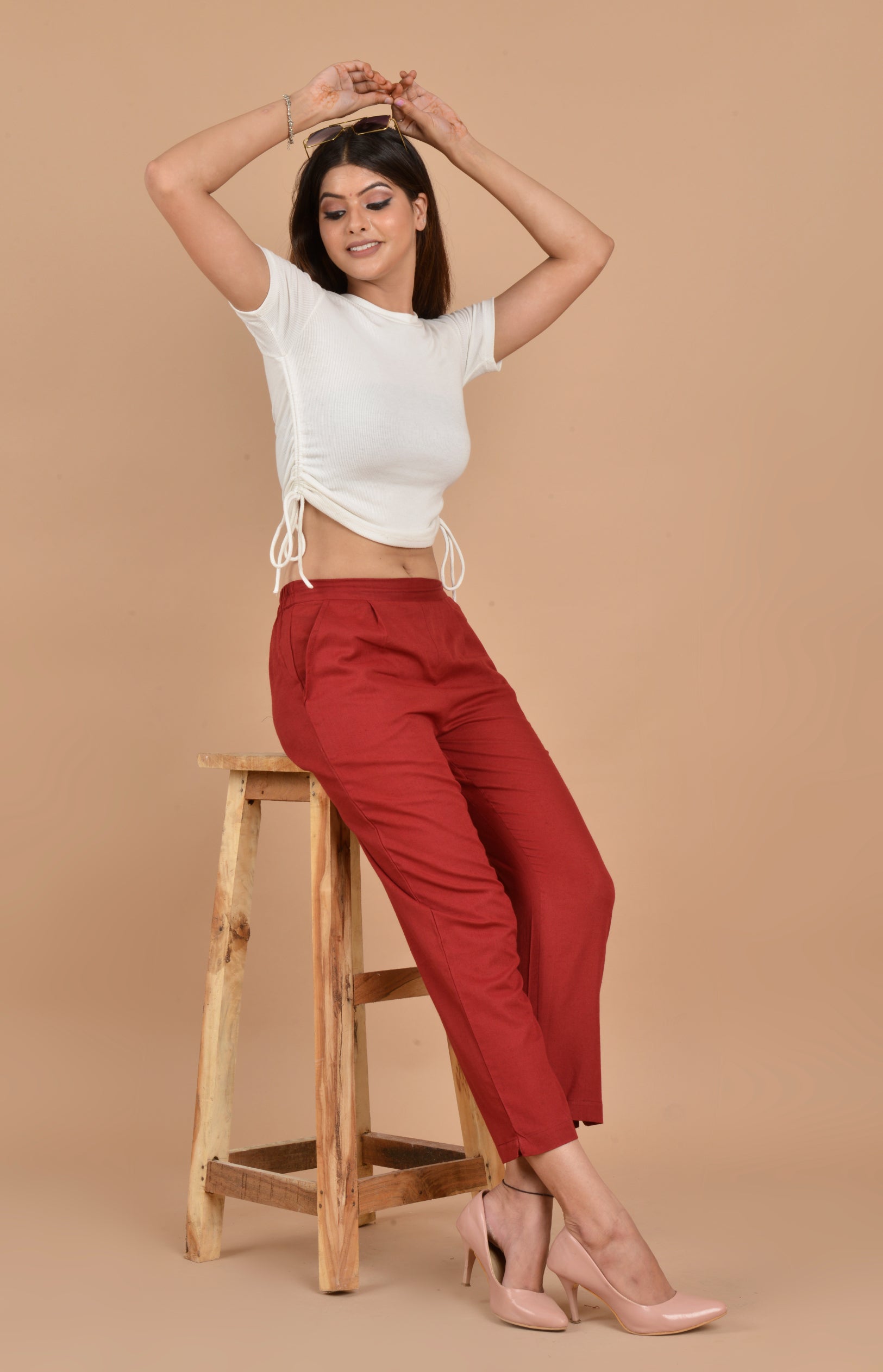 pure cotton pants for women by piroki jaipur