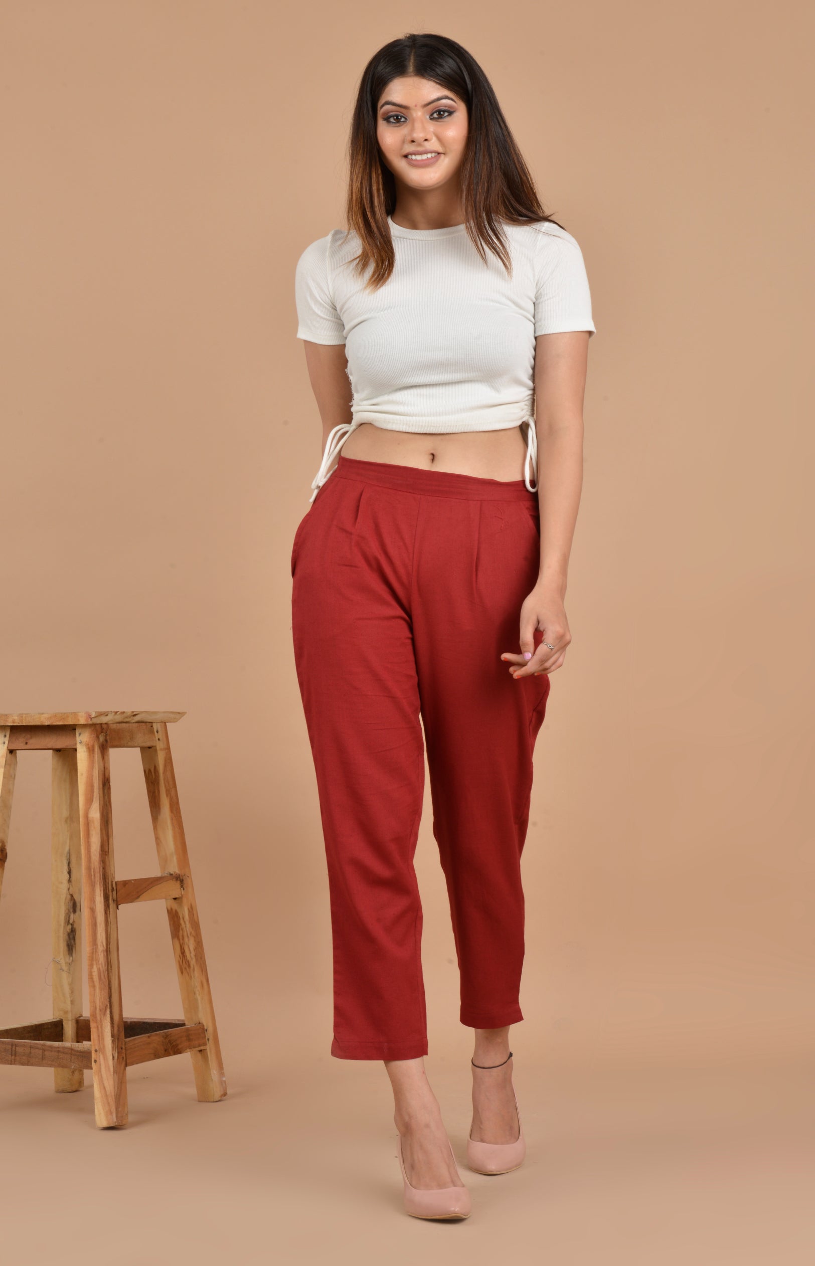 pure cotton pants for women by piroki jaipur