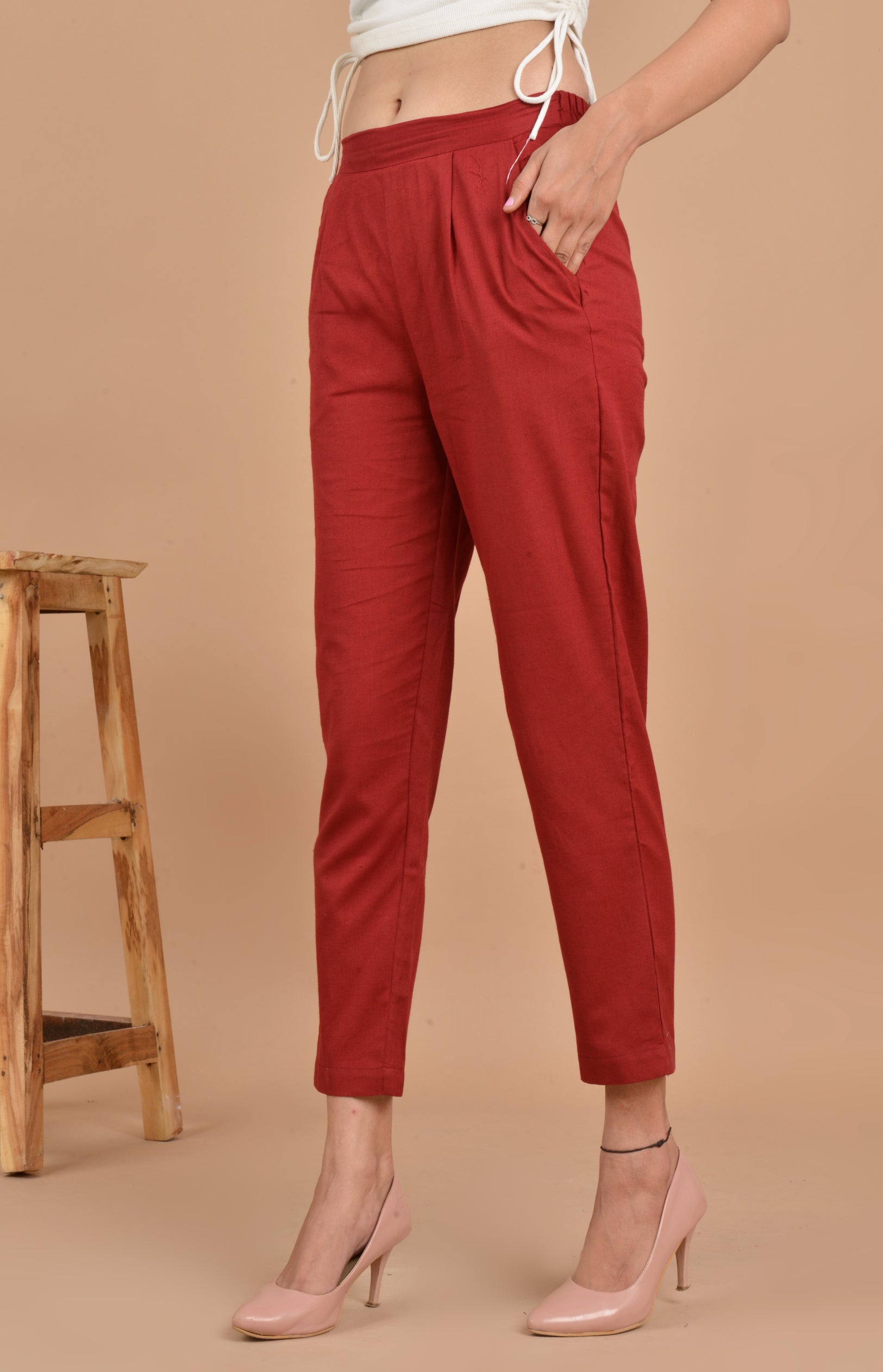 pure cotton pants for women by piroki jaipur